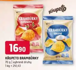 Terno Křupeto brambůrky nabídka