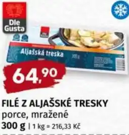 Trefa Filé z aljašské tresky porce, mražené nabídka
