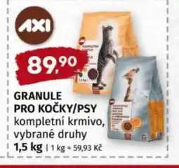 Trefa Granule pro kočky/psy kompletní krmivo nabídka