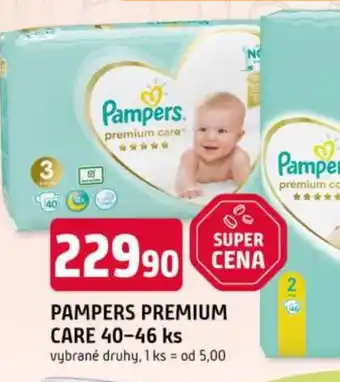 Trefa Pampers premium care nabídka