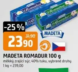 Trefa Madeta romadur měkký zrající sýr, 40% tuku nabídka