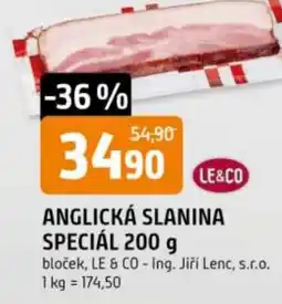 Trefa Anglická slanina speciál nabídka