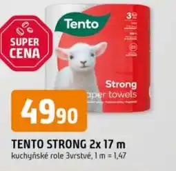 Trefa Tento strong 2x 17 m kuchyňské role 3vrstvé nabídka