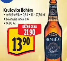Albert Krušovice Bohém nabídka