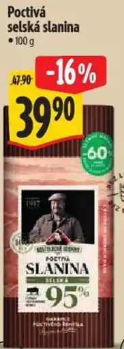 Albert Poctivá selská slanina nabídka