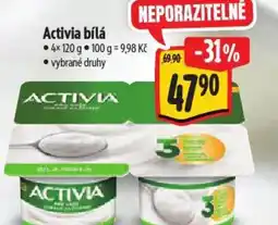 Albert Activia bílá nabídka
