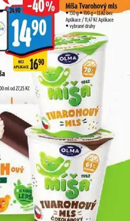 Albert Míša Tvarohový mls nabídka