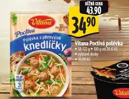 Albert Vitana Poctivá polévka nabídka