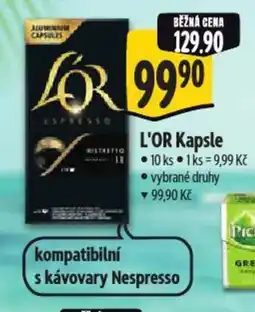 Albert L'OR Kapsle nabídka