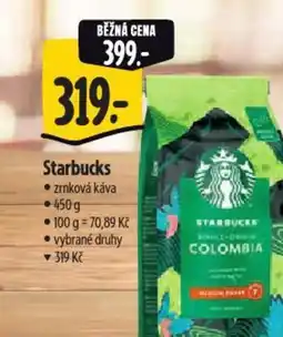 Albert Starbucks nabídka