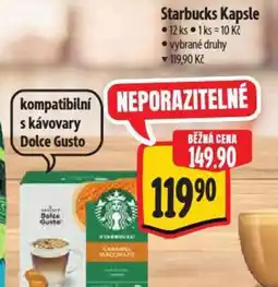 Albert Starbucks Kapsle nabídka
