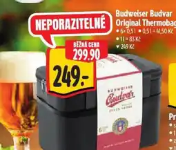 Albert Budweiser Budvar Original Thermobag nabídka
