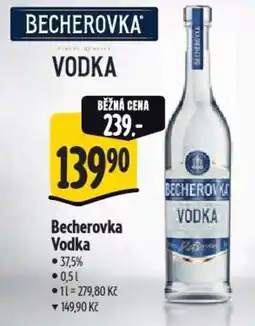 Albert Becherovka Vodka nabídka