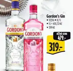 Albert GORDON'S Gin nabídka