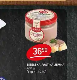 Flop BÍTEŠSKÁ PAŠTIKA JEMNÁ 200 g nabídka