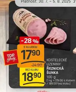 Flop ŘEZNICKÁ ŠUNKA 100 g nabídka
