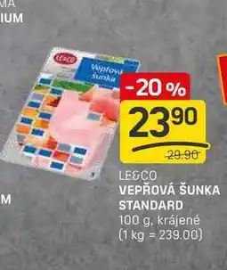 Flop VEPŘOVÁ ŠUNKA STANDARD 100g nabídka