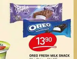 Flop OREO FRESH MILK SNACK 27g nabídka