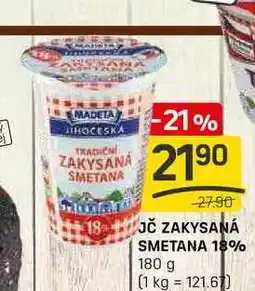 Flop JČ ZAKYSANÁ SMETANA 18% 180 g nabídka