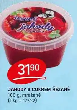 Flop JAHODY S CUKREM ŘEZANÉ 180 g, mražené nabídka
