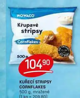 Flop KUŘECÍ STRIPSY CORNFLAKES 500 g, mražené nabídka