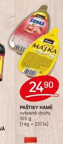 Flop PAŠTIKY HAMÉ vybrané druhy 105 g nabídka