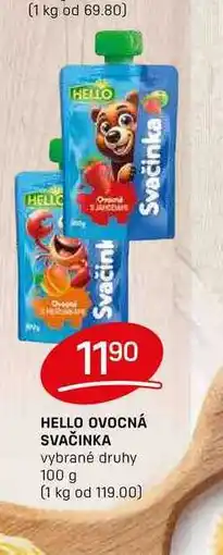 Flop HELLO OVOCNÁ SVAČINKA vybrané druhy 100g nabídka