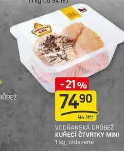 Flop KUŘECÍ ČTVRTKY MINI 1 kg, chlazené nabídka