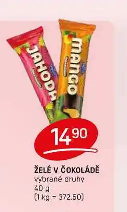 Flop ŽELÉ V ČOKOLÁDĚ vybrané druhy 40 g nabídka