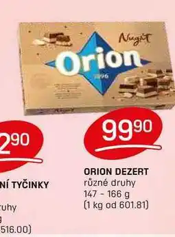 Flop ORION DEZERT různé druhy 147-166 g nabídka
