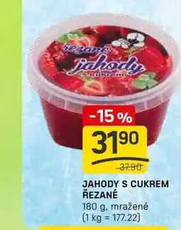 Flop JAHODY S CUKREM ŘEZANÉ 180 g nabídka
