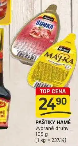 Flop PAŠTIKY HAMÉ vybrané druhy 105 g nabídka