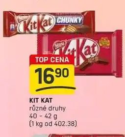 Flop KIT KAT různé druhy 40-42 g nabídka