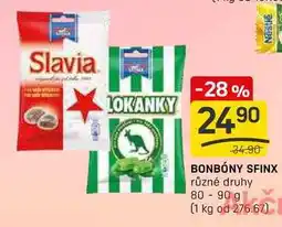 Flop BONBÓNY SFINX různé druhy 80-90 g nabídka