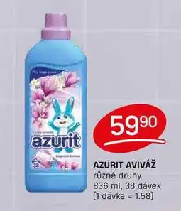 Flop AZURIT AVIVÁŽ různé druhy 836 ml, 38 dávek nabídka
