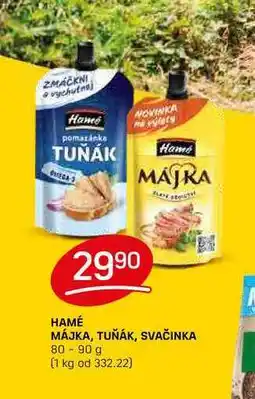 Flop HAMÉ MÁJKA, TUŇÁK, SVAČINKA 80 - 90 g nabídka