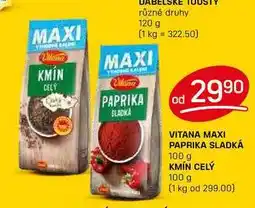 Flop VITANA MAXI PAPRIKA SLADKÁ 100g nabídka
