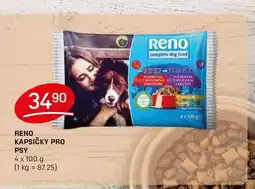 Flop RENO KAPSIČKY PRO PSY 4 x 100g nabídka