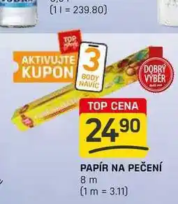 Flop PAPÍR NA PEČENÍ 8 m nabídka