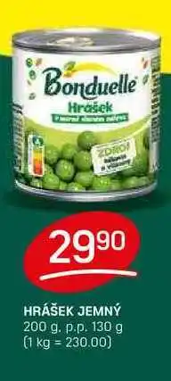 Flop HRÁŠEK JEMNÝ 200 g. p.p. 130 g nabídka