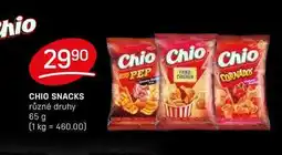 Flop CHIO SNACKS různé druhy 65 g nabídka