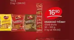 Flop HRADECKÉ TYČINKY různé druhy 90-100 g nabídka