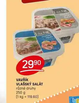 Flop VAVŘÍK VLAŠSKÝ SALÁT různé druhy 250 g nabídka