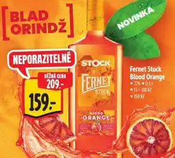 Albert Fernet Stock Blood Orange nabídka