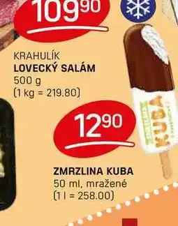 Flop ZMRZLINA KUBA 50 ml, mražené nabídka