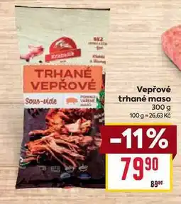 Billa Vepřové trhané maso 300 g nabídka