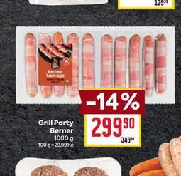 Billa Grill Party Berner 1000 g nabídka