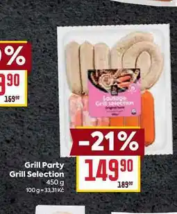 Billa Grill Party Grill Selection 450 g nabídka