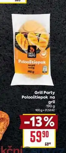 Billa Grill Party Polooštiepok na gril 190 g nabídka
