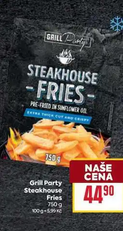 Billa Grill Party Steakhouse Fries 750 g nabídka